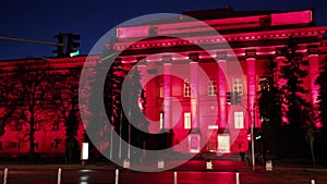 Red building of Kiev National University, Ukraine