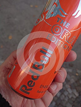 Red Bull Orange Edition can