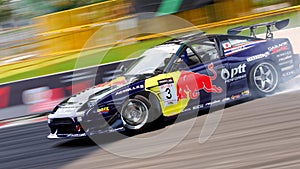 Red Bull Team drifting at Formula Drift 2010