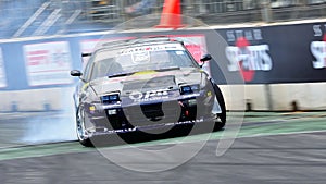 Red Bull Team drifting at Formula Drift 2010