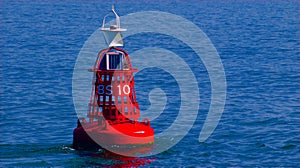 Red buoy