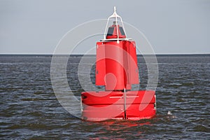 Red buoy