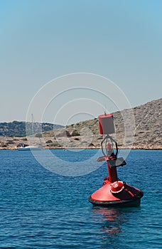 Red buoy