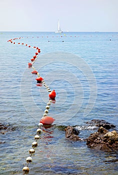 Red buoy