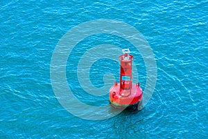 Red buoy