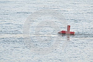 Buoy in the Danube River