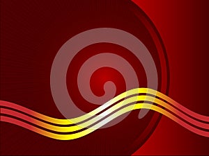 Red and Burgandy Abstract Vector Background