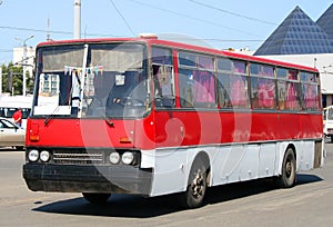 Red bus