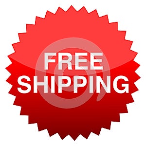 Red button free shipping