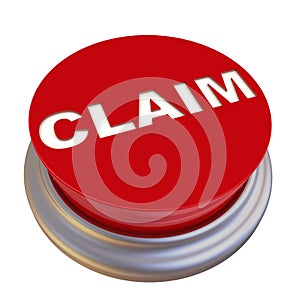 Claim. Red button labeled