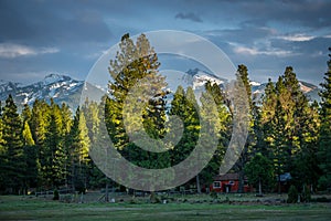 Red Cabin and Brokeoff Mountain, Northern California