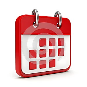 Red calendar icon