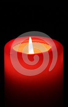 Red candle 01