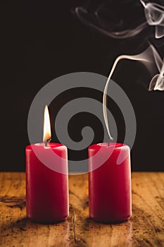 Red Candles