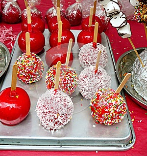 Red Candy Apples