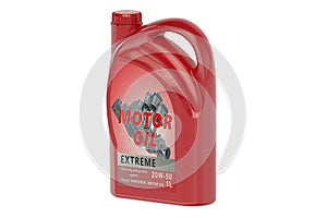 Red canister motor oil 1L