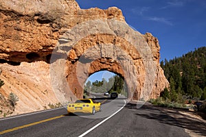 Red Canyon Roadway Arch