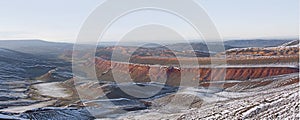 Red Canyon, Wyoming Panorama photo