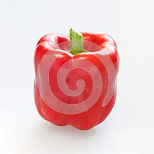 Red capsicum or sweet pepper