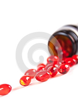 Red capsules