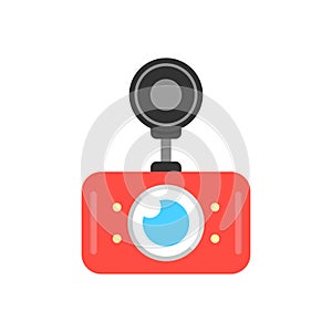 Red car dvr icon