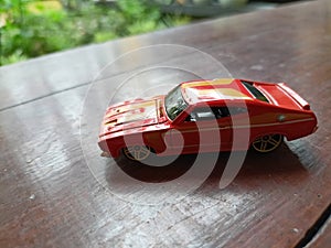 Red Car Mustang Mini Diecast