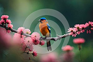 red cardinal on a branch red backed shrike red headed bee eater