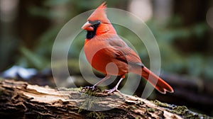 Exploring Cardinal\'s Dietary Habits In The Wild With Canon M50 photo
