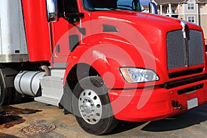 Red Cargo Truck