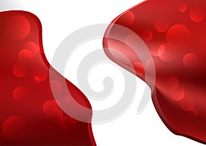 Red Carmine Modern Background Vector Illustration Design