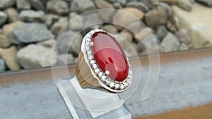 Red Carnelian Chalcedony Crystal Stone Jewellry