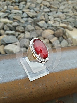 Red Carnelian Chalcedony Crystal Stone Jewellry