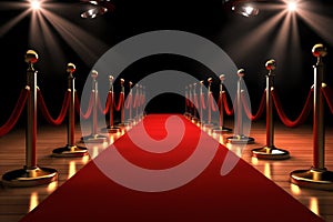 Red carpet bollywood. Generate Ai