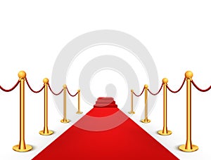 Red carpet celebrity background entrance. Hollywood fame event vip red carpet
