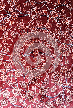 Red carpet pattern very nice as a background texture