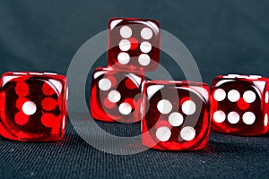 Red Casino Dices