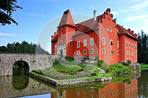 Red castle Cervena lhota - ÃÅervenÃÂ¡ lhota photo