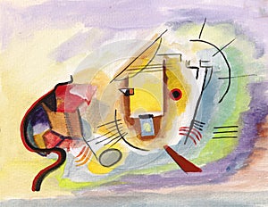 On Kandinsky`s motives photo