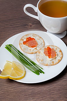 Red Caviar Holiday Breakfast