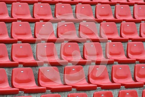 Red chairs