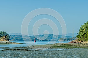 Red channel marker beacon