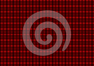 Red checkered pattern print design