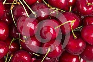 Red cherries