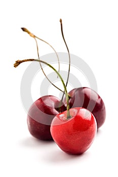 Red cherries