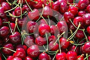 Red cherries