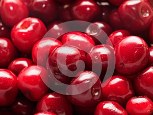 Red cherries