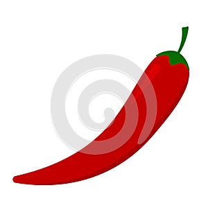 Red Chili Icon pepper clipart vegetable vector illustration