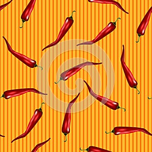 Red chili pattern