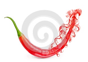 Red chili pepper.