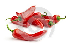 Red chilies photo